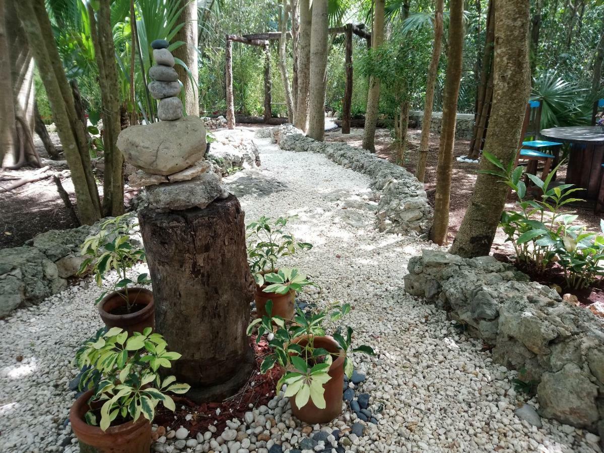 Casita Rustica En La Selva Hotel Cancún Zewnętrze zdjęcie